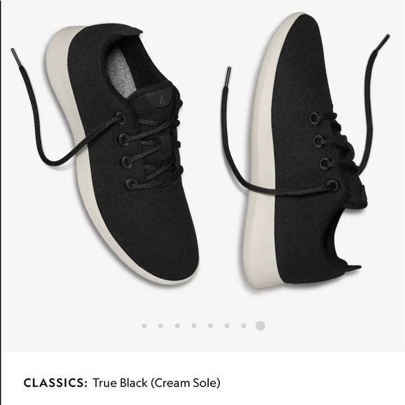 AllBirds| True Black Men's Wool Runners - Picture 1 of 9
